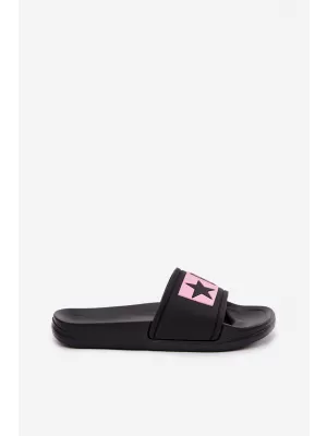 Detské šľapky BIG STAR SHOES TT374A004 BLACK/PINK