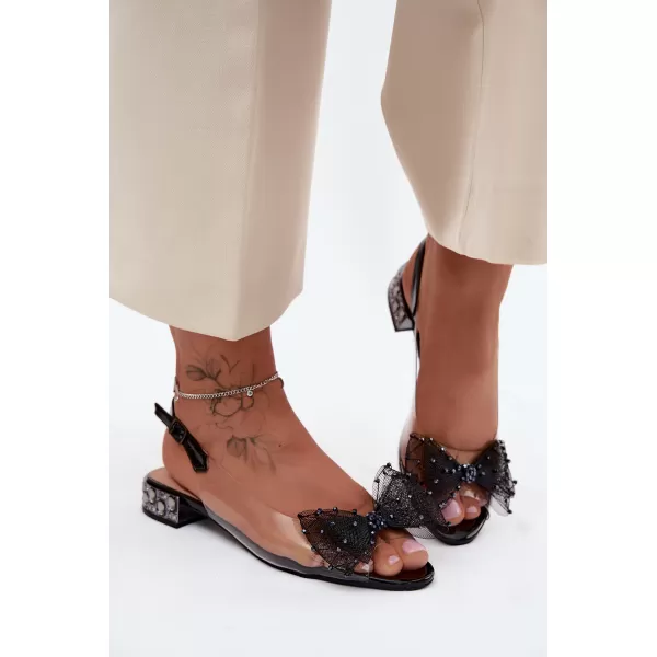  Dámske sandále D&A MR61-9001 BLACK 