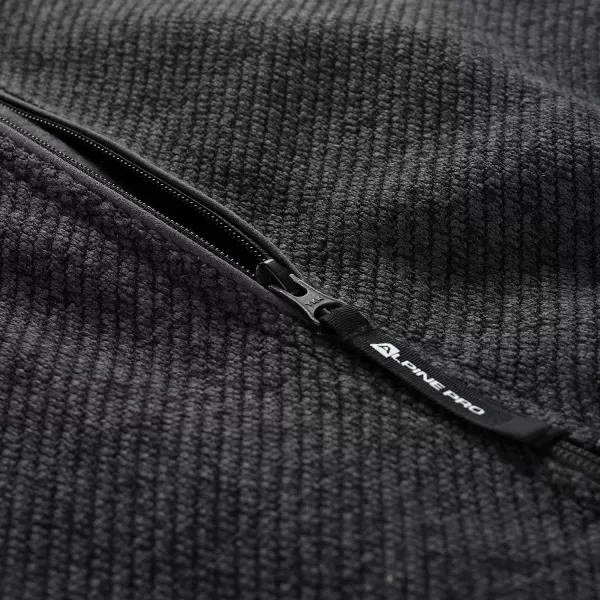  Pánsky hrejivý sveter ALPINE PRO ZEG 3 BLACK 