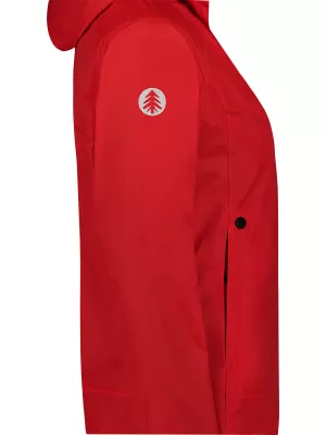 Dámska nepremokavá bunda NORDBLANC ELDER NBSJL8318 ČERVENÁ