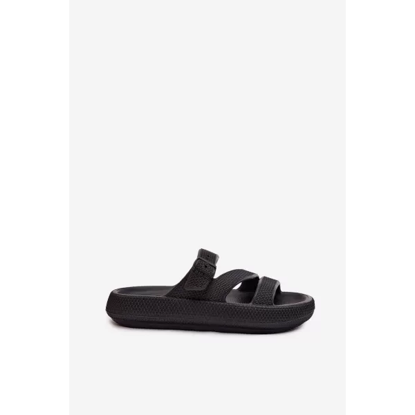  Dámske šľapky BIG STAR SHOES TT274A037 BLACK 