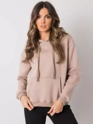 Dámska mikina BASIC FEEL GOOD RV-BL-7306.41 DARK BEIGE