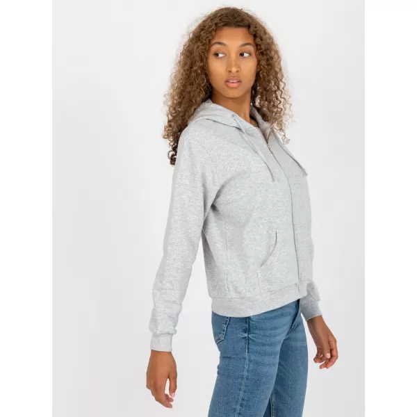  Dámska mikina BASIC FEEL GOOD B-002.68 GRAY 