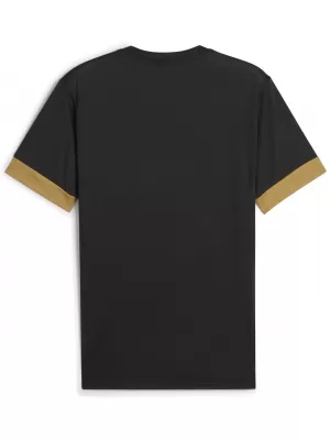 Pánske športové tričko PUMA TEAMGOAL MATCHDAY JERSEY 70574728 PUMA BLACK/PUMA GOLD/MATTE GOLD