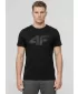 Pánske tričko 4F WMM00TTSHM3342 DEEP BLACK