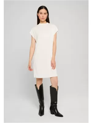 Dámske šaty URBAN CLASSICS TB2598 OFF WHITE