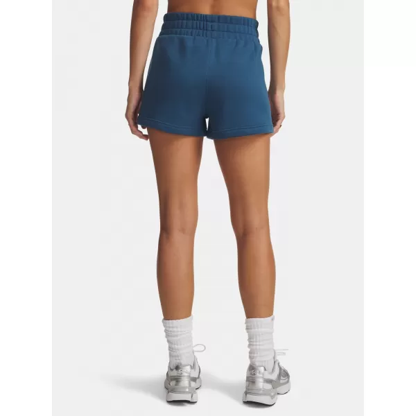  Dámske kraťasy UNDER ARMOUR ICON FLC NOV SHORT 6010982-498 MODRÁ 