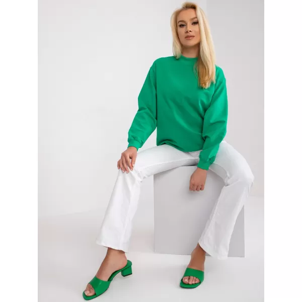  Dámska mikina BASIC FEEL GOOD RV-BL-5185.73P GREEN 