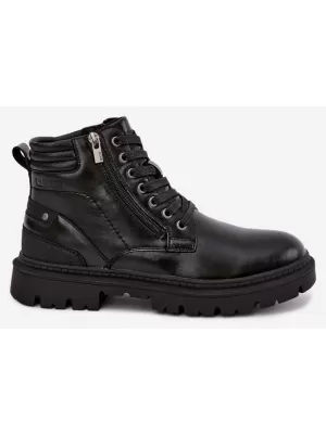 Pánske členkové topánky BIG STAR SHOES UU174242 BLACK