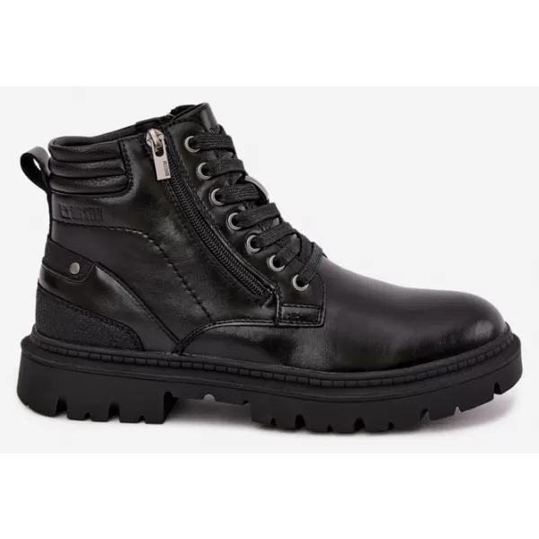  Pánske členkové topánky BIG STAR SHOES UU174242 BLACK 