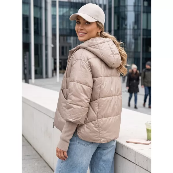  Dámska bunda DSTREET TY5764 KARAMELOVÁ 