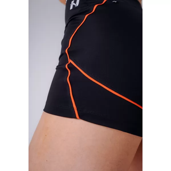  Dámske kraťasy NEBBIA OLYMPIA HIGH-WAIST 937 BLACK 