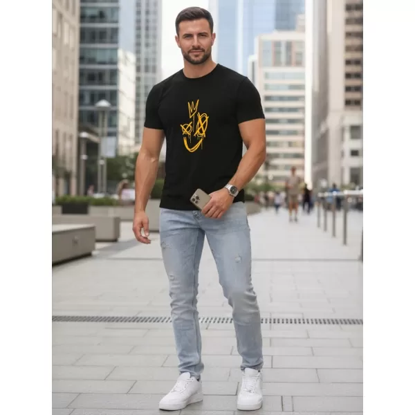  Pánske tričko DSTREET NX0138R-BK ČIERNA 