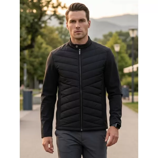  Pánska hybridná bunda MALFINI PREMIUM CROSS 555 ČIERNA 