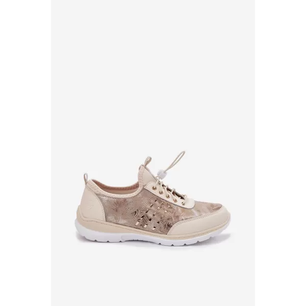  Dámske poltopánky D&A GR61-5990 BEIGE 