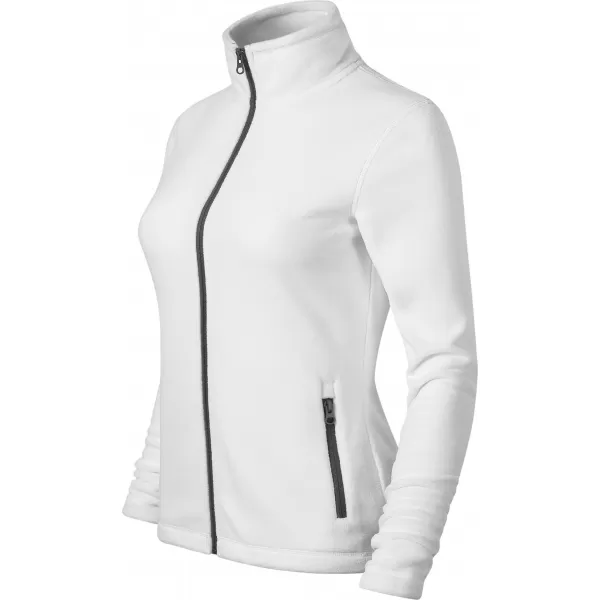  Dámska micro fleece mikina MALFINI FACTOR 853 BIELA 
