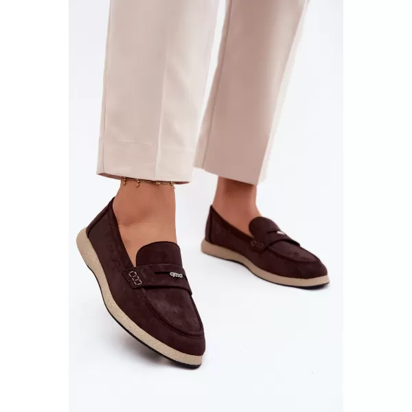 Dámske mokasíny VINCEZA 62273 BROWN 
