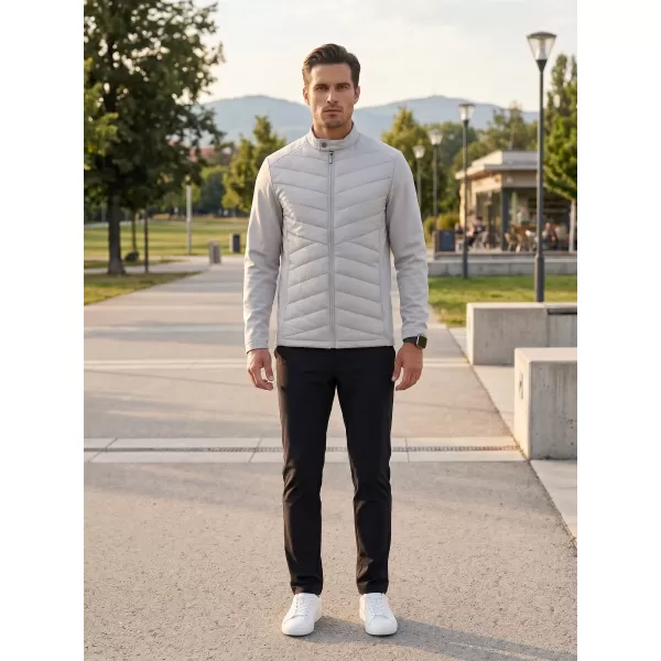  Pánska hybridná bunda MALFINI PREMIUM CROSS 555 SILVER GRAY 