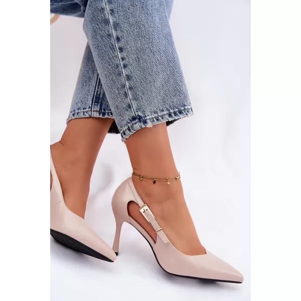  Dámske lodičky VINCEZA 62288 BEIGE 