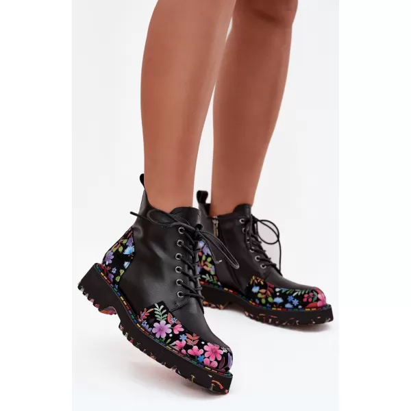  Dámske členkové topánky ARTIKER 57C0180 BLACK 
