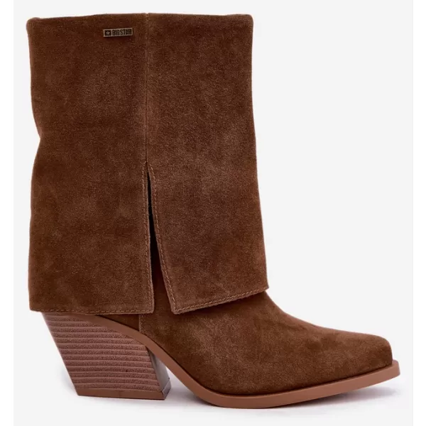  Dámske topánky BIG STAR SHOES UU274114 BROWN/BEIGE SHADOWS 
