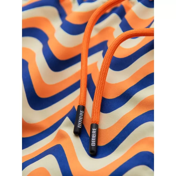 Pánske kraťasy OMBRE OM-SRSS-0221 ORANGE AND BLUE 