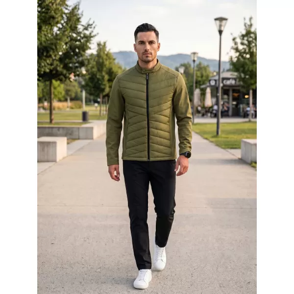  Pánska hybridná bunda MALFINI PREMIUM CROSS 555 AVOCADO GREEN 
