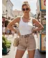 Dámske kraťasy DSTREET SY0554 BÉŽOVÁ