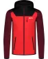 Pánska powerfleece mikina NORDBLANC SPRAWL NBSFM8333 ČERVENÁ