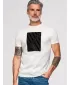 Pánske tričko OMBRE OM-TSPT-0259 WHITE