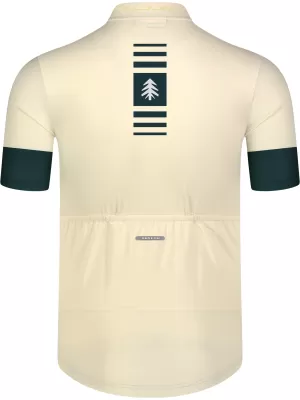 Pánsky cyklo dres NORDBLANC STEER NBSMF8080 BÉŽOVÁ