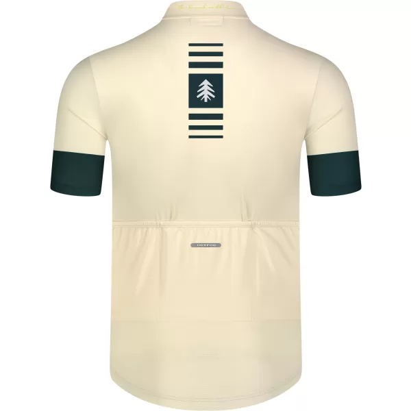  Pánsky cyklo dres NORDBLANC STEER NBSMF8080 BÉŽOVÁ 