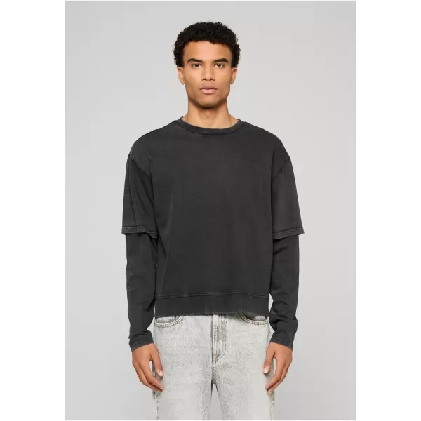  Pánske tričko URBAN CLASSICS TB8410-00007 BLACK 