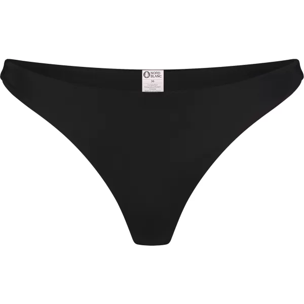  Dámske bikiny - spodný diel NORDBLANC GLITZ NBSSS8240 ČIERNA 