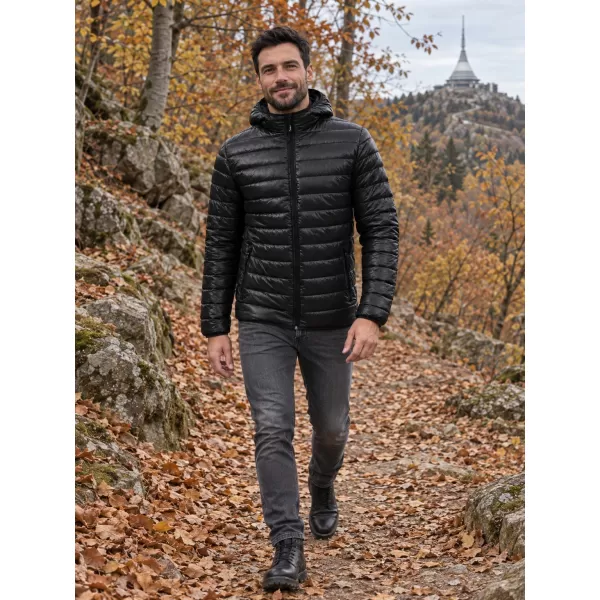  Pánska bunda MALFINI EVEREST 552 ČIERNA 