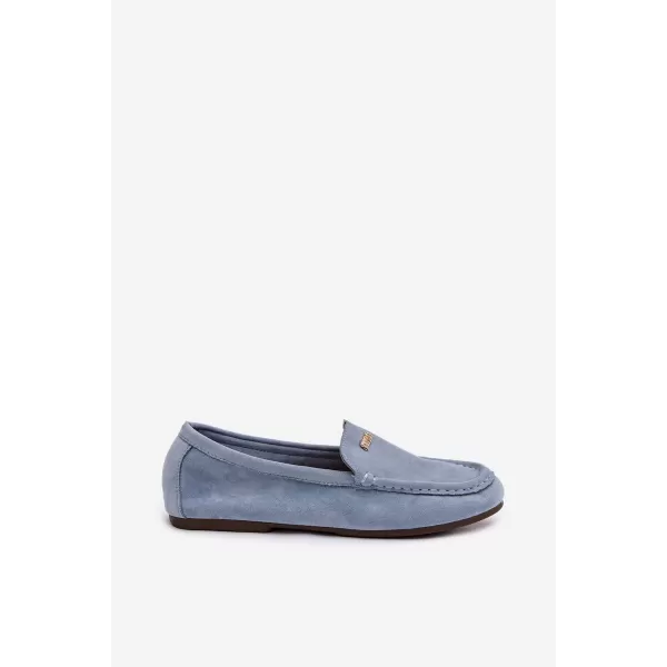  Dámske mokasíny BOTO QQ-273 BLUE 