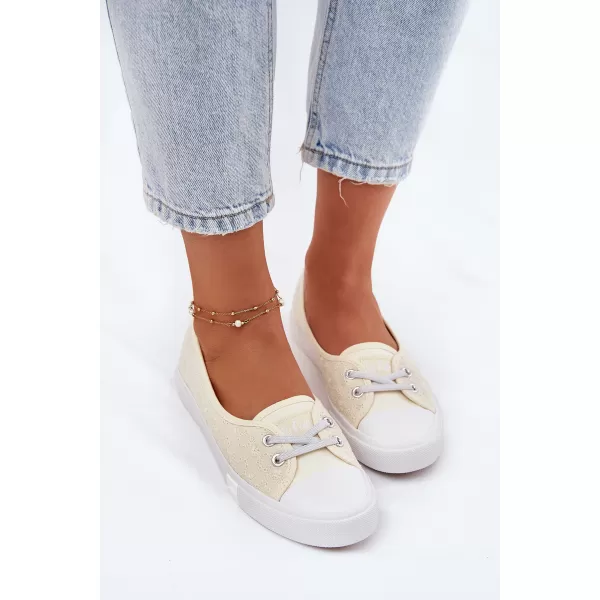  Dámske tenisky LEE COOPER LCW-25-31-3445L BEIGE 