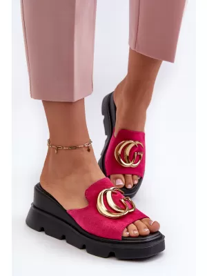 Dámske sandále VINCEZA 58295 FUCHSIA