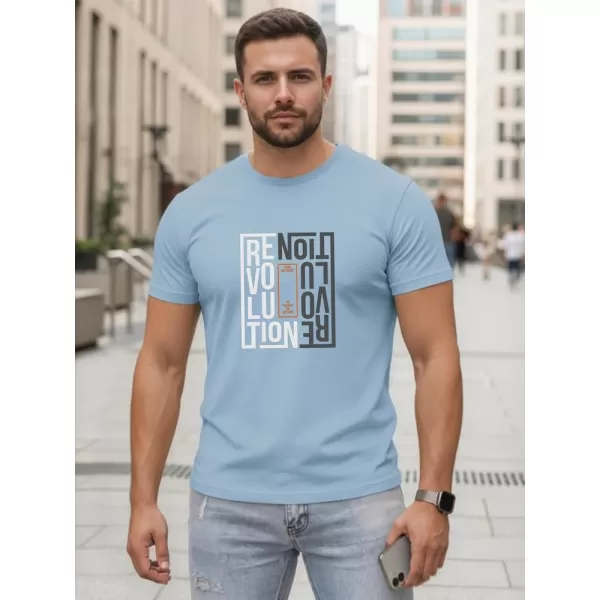  Pánske tričko DSTREET NX0143R-SK SVETLO MODRÁ 