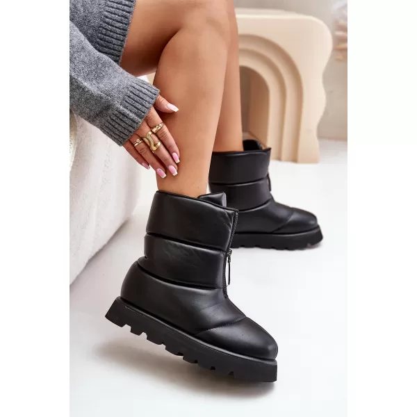  Dámske snehule BOTO C-314 BLACK 