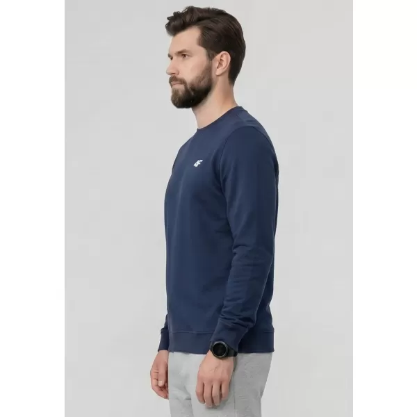  Pánska mikina 4F WMM00TSWSM1768 NAVY 