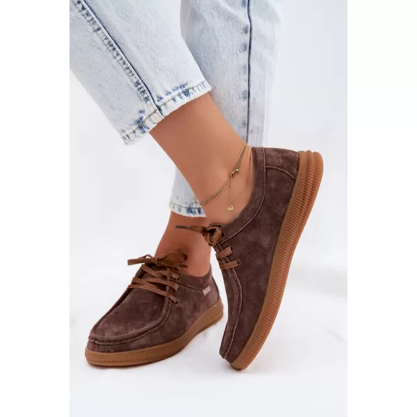 Dámske poltopánky VINCEZA 95391 BROWN 