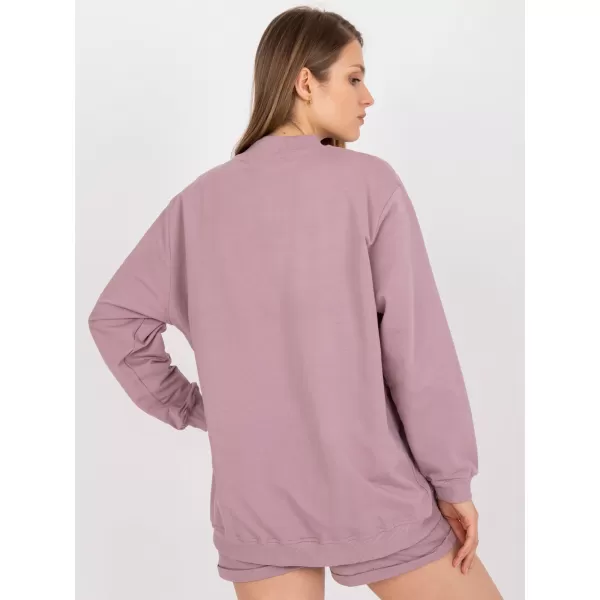  Dámska mikina BASIC FEEL GOOD AP-BL-A-R001 DARK PINK 