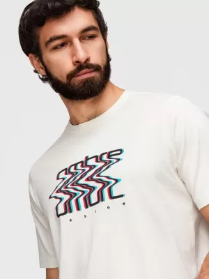 Pánske tričko OMBRE OM-TSPT-0286 WHITE