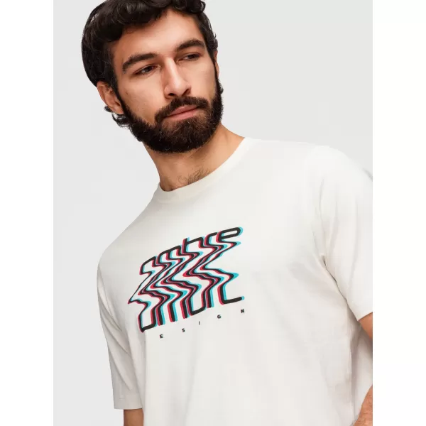  Pánske tričko OMBRE OM-TSPT-0286 WHITE 