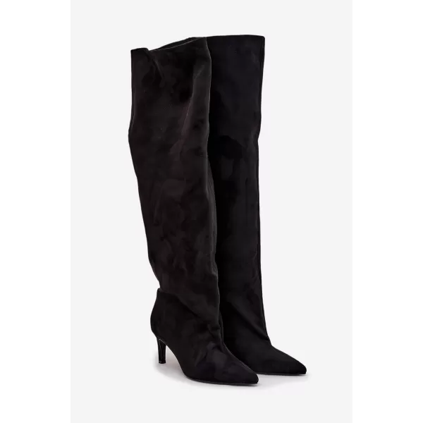  Dámske čižmy BOTO LA3127 BLACK 
