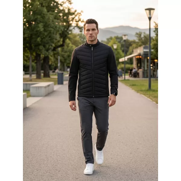 Pánska hybridná bunda MALFINI PREMIUM CROSS 555 ČIERNA 