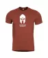 Pánske tričko PENTAGON AGERON SPARTAN HELMET K09012-SH-74 MAROON RED