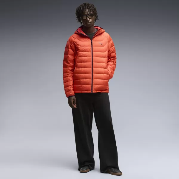 Pánsky kabát PUMA PACKLITE HOODED DOWN JACKET 68522121 RED FLASH 