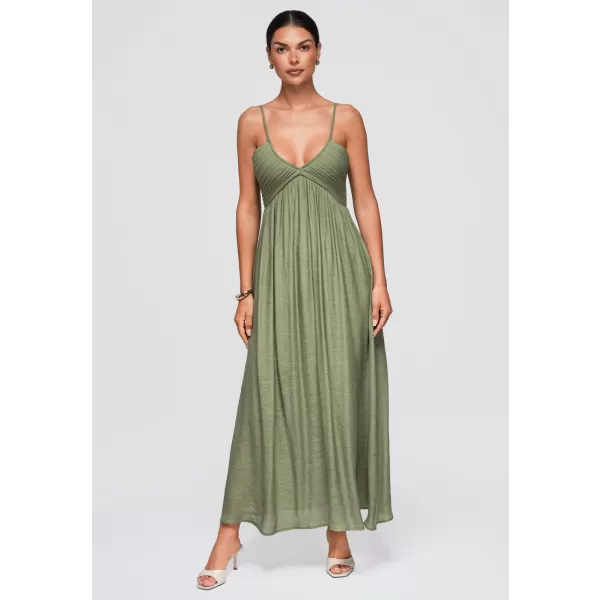  Dámske šaty OMBRE OW-DLR-E0009 GREEN 